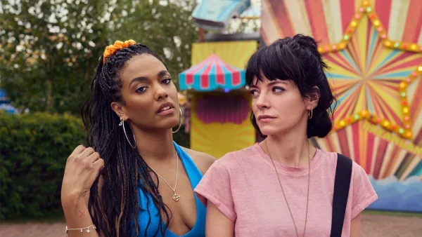 Lily Allen & Freema Agyeman in Sky's Dreamland