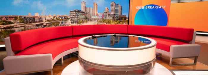 New BBC Breakfast Studio Revealed