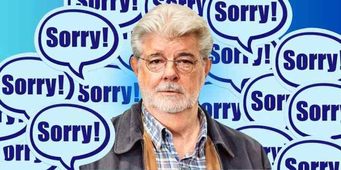 We All Owe George Lucas an Apology